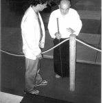 Tang et André Nocquet maître d'aïkido